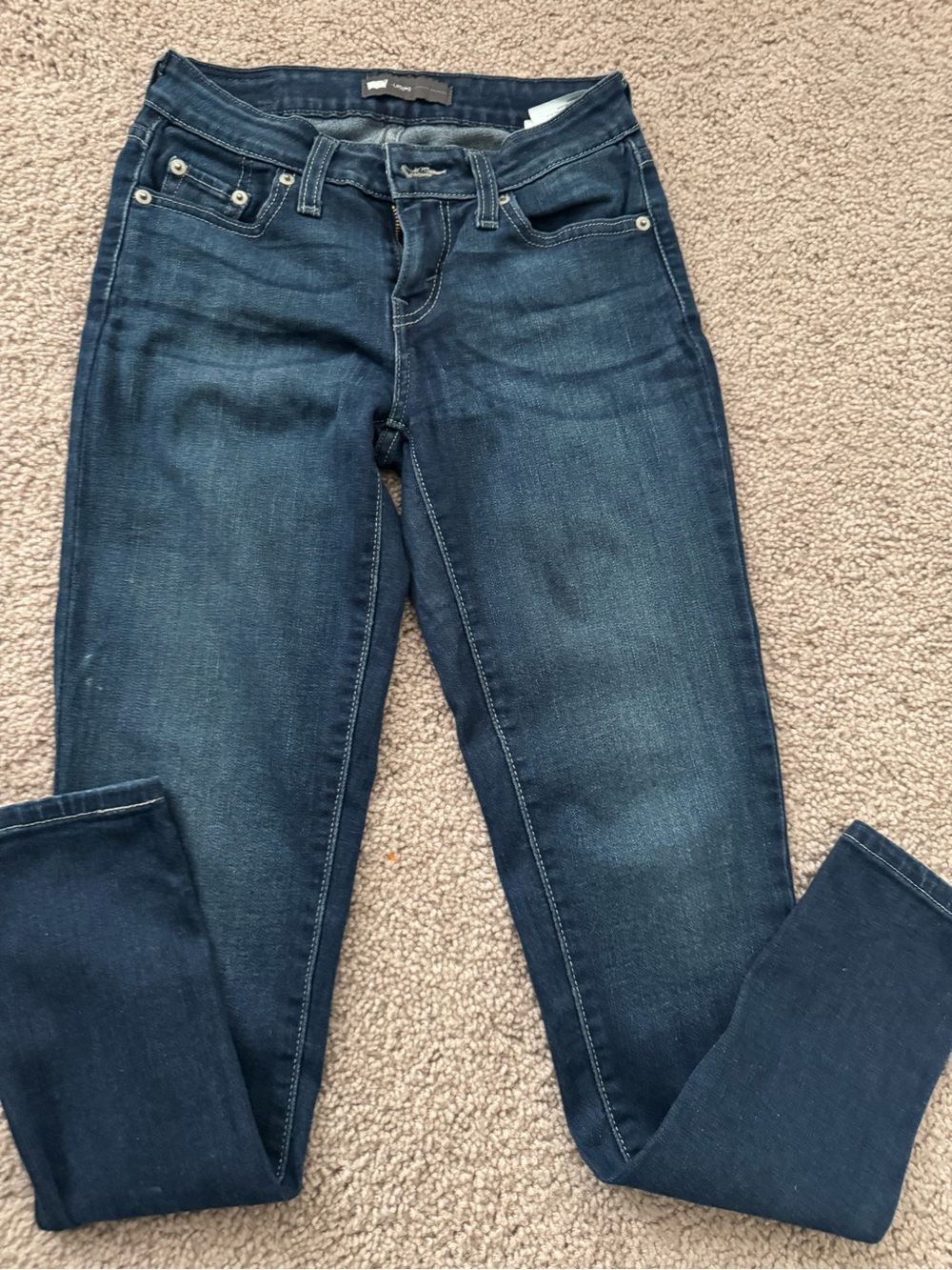 Levi's Women's Dark Blue Skinny Jeans
3 pair